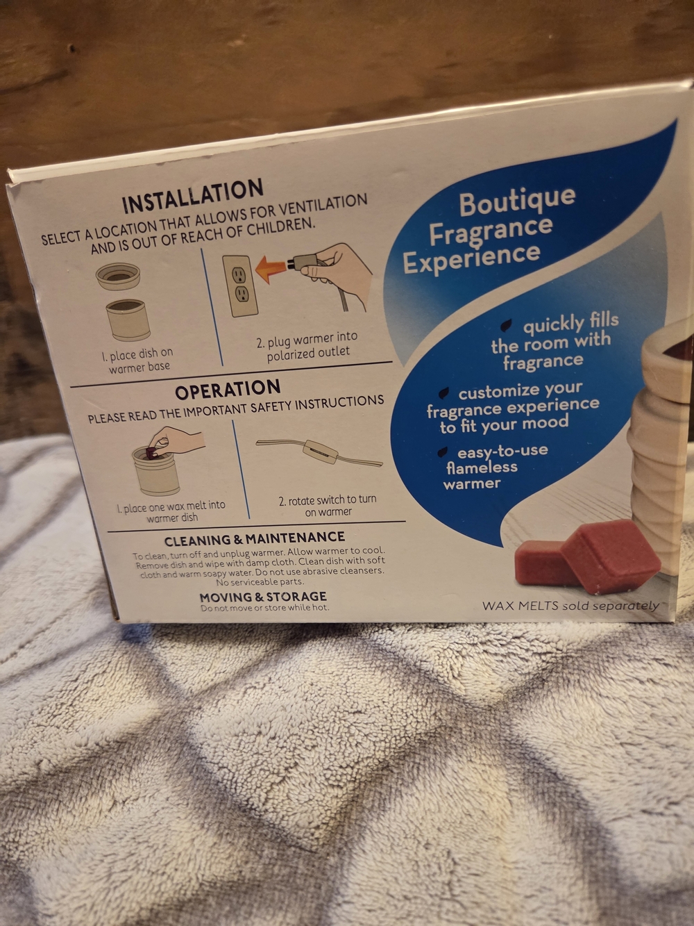 Glade Electric Warmer in White - Picture 3 of 4